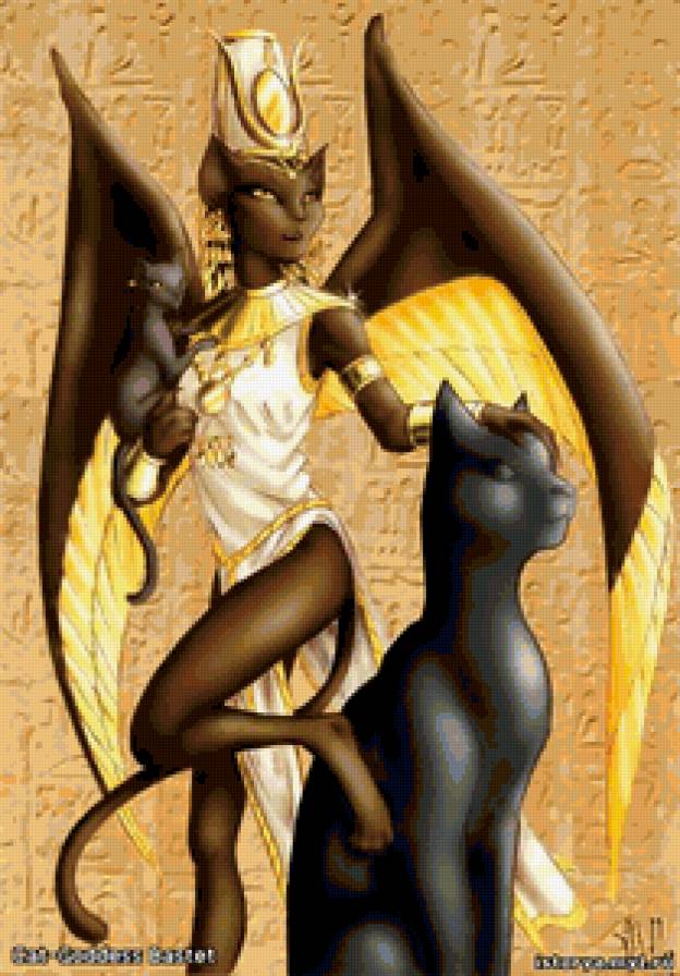 №354752 - фараоны, египет, жрецы, боги, пирамиды, кошки - предпросмотр