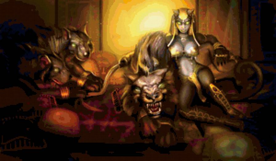 №354765 - боги, пирамиды, кошки, фараоны, египет, жрецы - предпросмотр