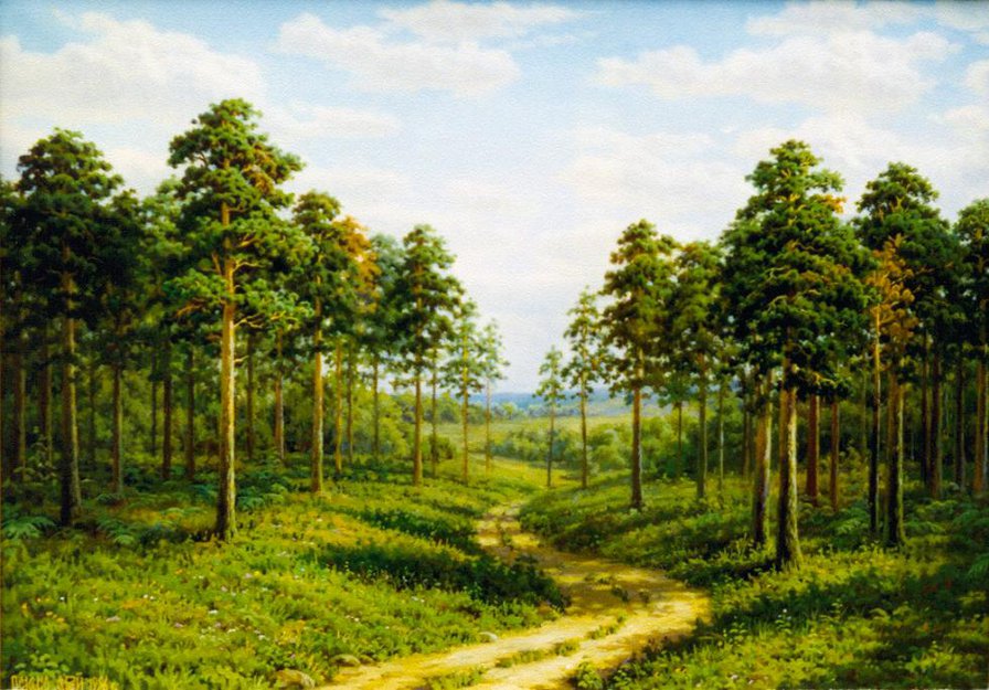 Пейзаж - оригинал