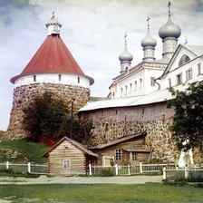 Схема вышивки «Храм»