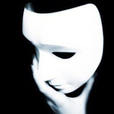 Схема вышивки «маска»