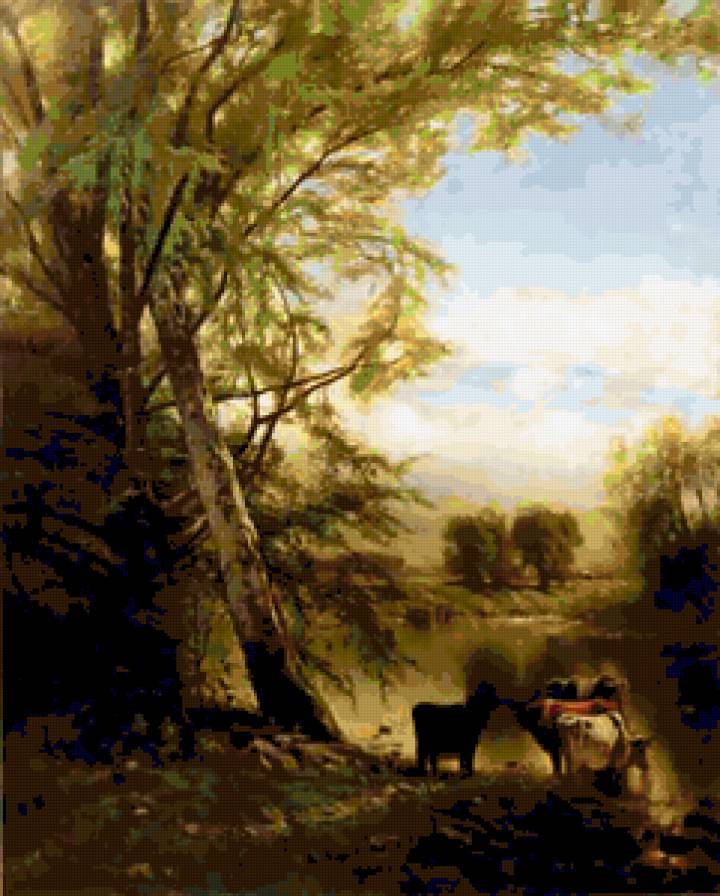 На берегу реки - на берегу реки - предпросмотр