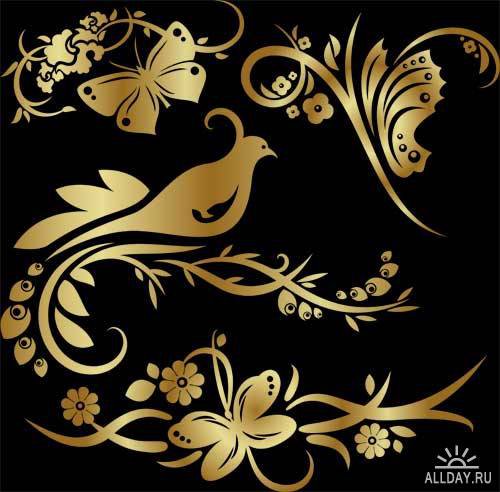 орнамент птица - птица, орнамент - оригинал