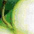 Предпросмотр схемы вышивки «зеленое яблоко» (№356357)
