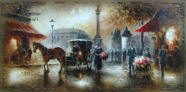 Городской мотив. - город, городской пейзаж - оригинал