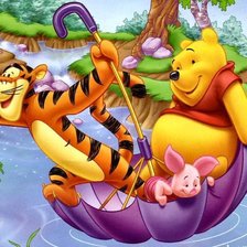 Схема вышивки «винни»