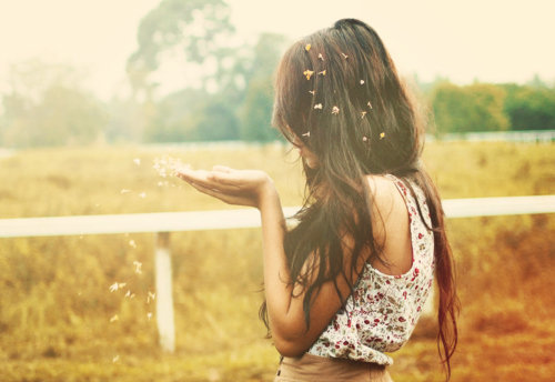 Одна - одиночество, природа - оригинал