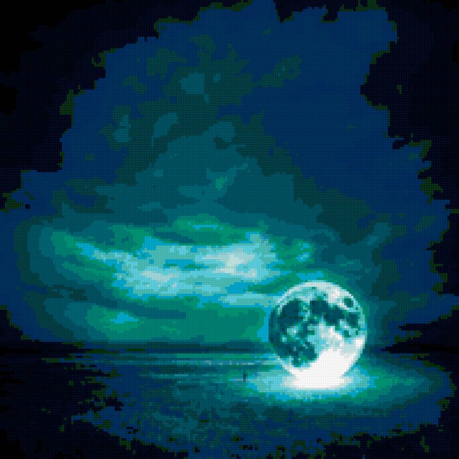 Луна - планета, космос - предпросмотр