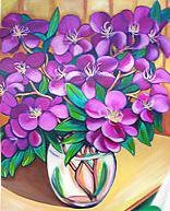 Схема вышивки «цветы»