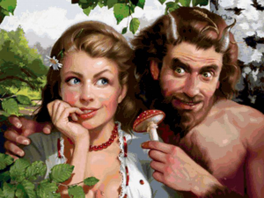 Портрет, пара - пара, портрет - предпросмотр