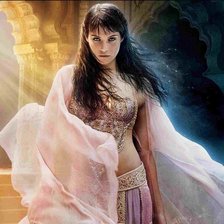 Схема вышивки «Девушка»