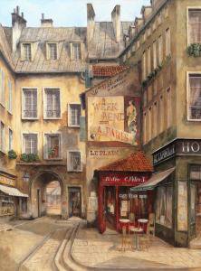 Кафе в Париже - оригинал