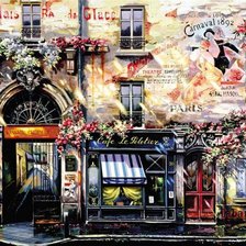 Схема вышивки «Париж»