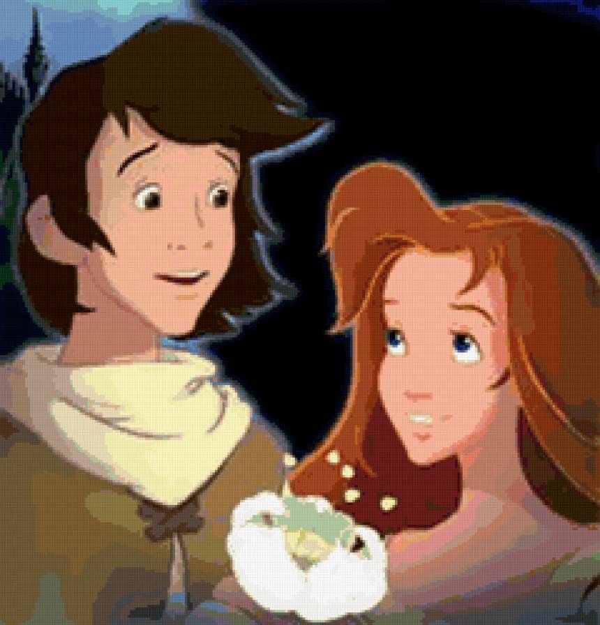 Пара - карлик нос, мультфильм - предпросмотр