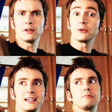 Схема вышивки «Девид Теннант»