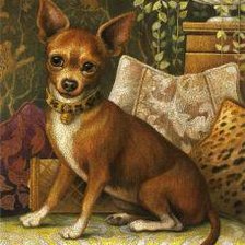 Схема вышивки «Собака»