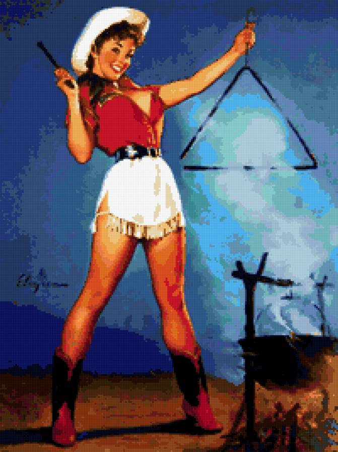 ретро девушка - винтаж, ретро, пин-ап, красота, тело, костер, девушка, она - предпросмотр