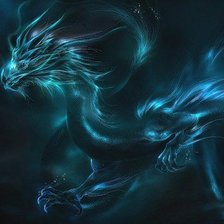 Схема вышивки «Дракон»