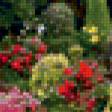 Предпросмотр схемы вышивки «Цветущий сад» (№357920)