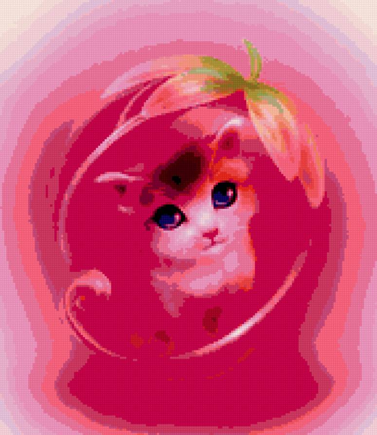 Котенок - подушка - предпросмотр