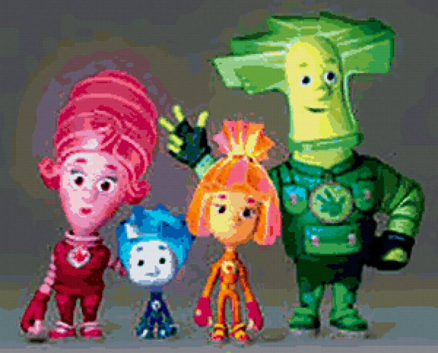 Фиксики - мультфильм, детям - предпросмотр