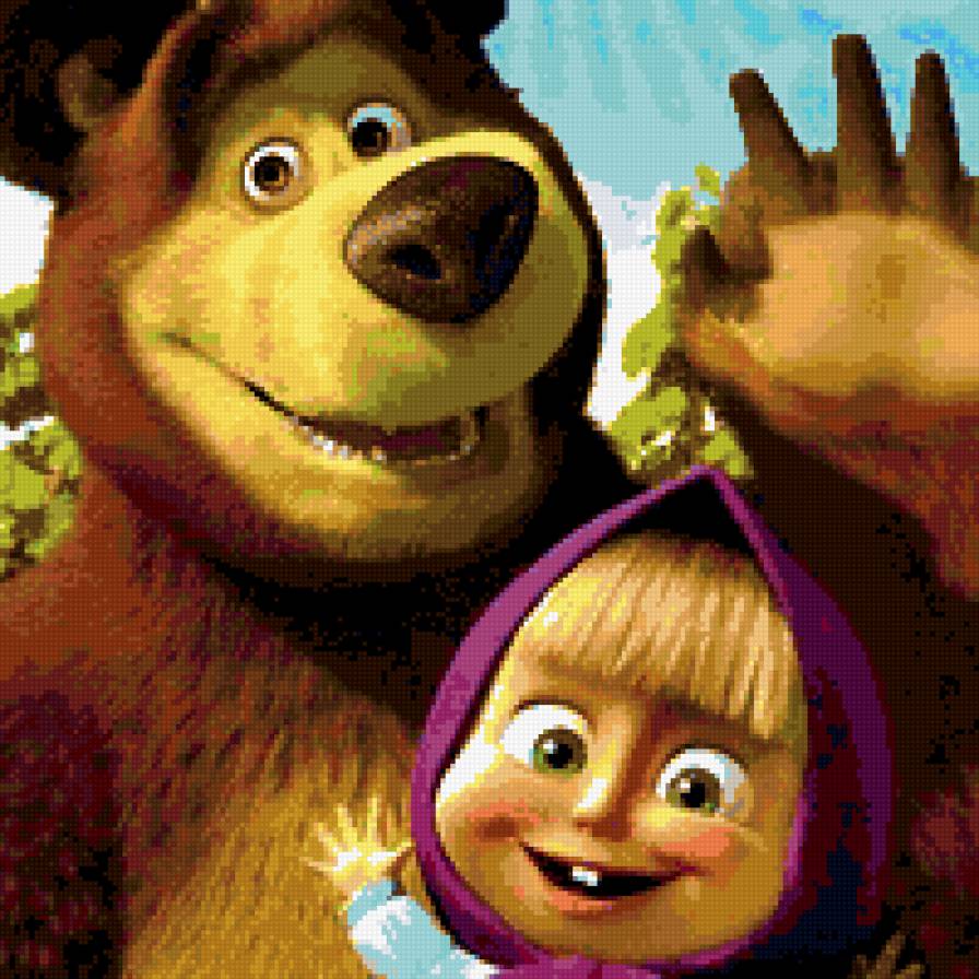 Маша и Медведь - детям, мультфильм - предпросмотр