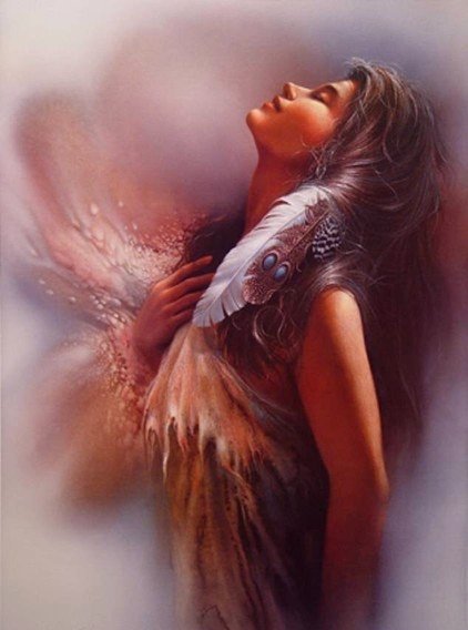 Индианка - девушка - оригинал