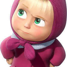 Схема вышивки «Маша и Медведь»