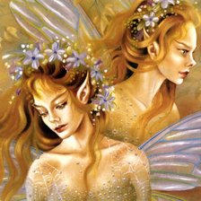 Схема вышивки «эльфы-25»