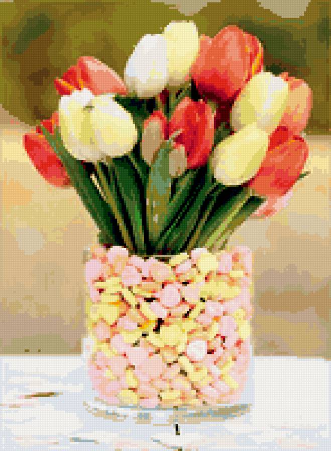 Тюльпаны - цветы, букет - предпросмотр