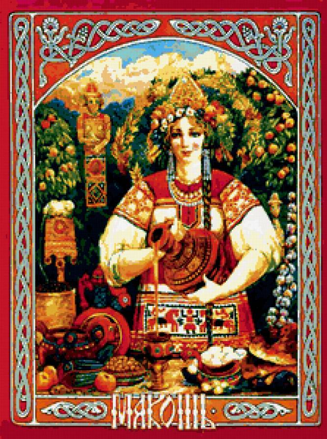 Макошь - богиня, славяне - предпросмотр