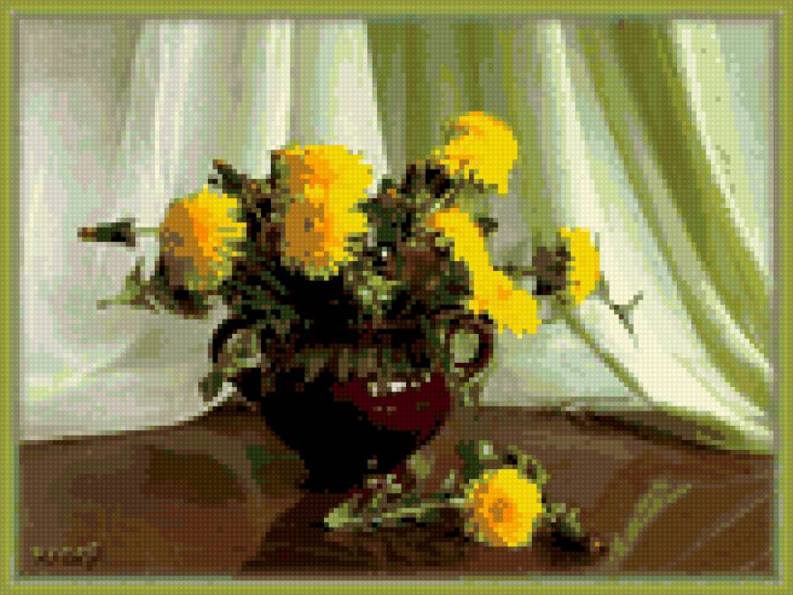 одуванчики - предпросмотр