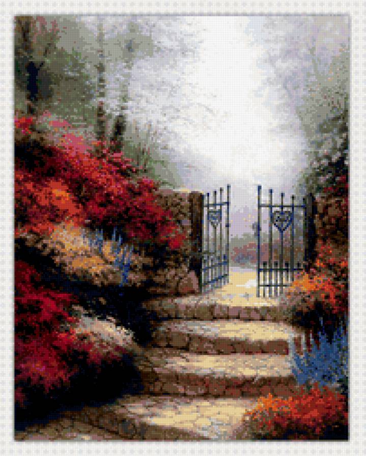 аллея - природа, парк, пейзаж - предпросмотр