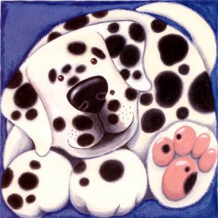 Споти - подушка, собаки - оригинал