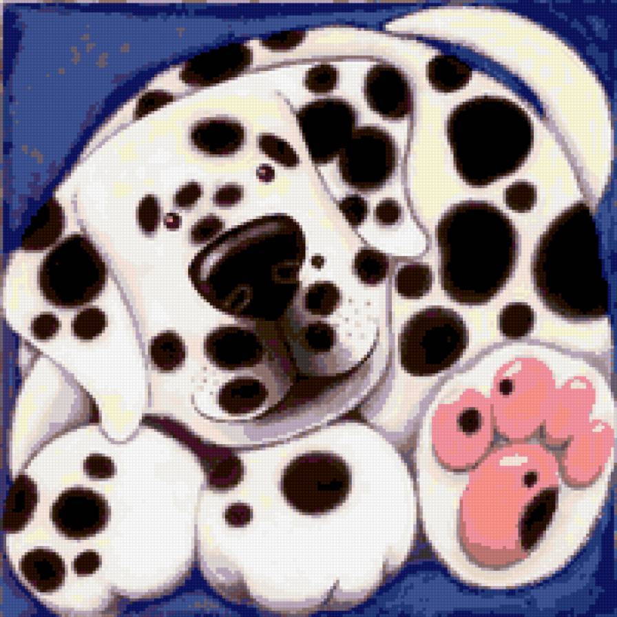 Споти - собаки, подушка - предпросмотр