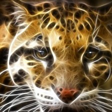 Схема вышивки «лео»