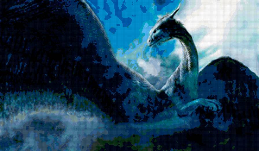 Сапфира - дракон, фильм, эрагон - предпросмотр