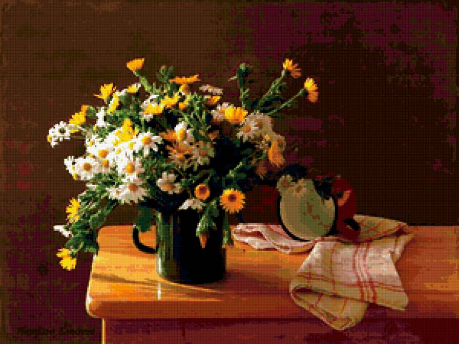 №360152 - натюрморт, букет, цветы - предпросмотр