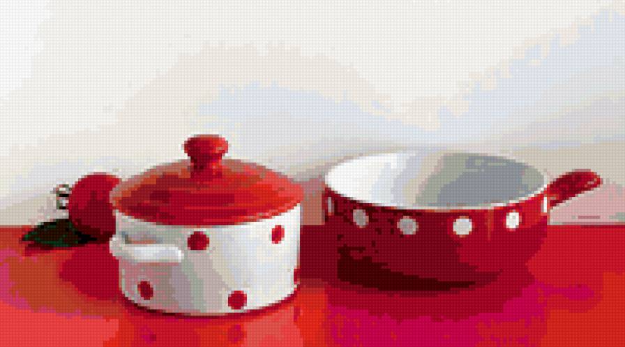 натюрморт на кухню - посуда, на кухню, натюрморт - предпросмотр