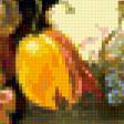 Предпросмотр схемы вышивки «Натюрморт. Цветы и плоды. Хруцкий И.Ф.» (№360474)