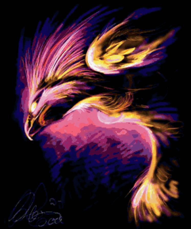 птица феникс - предпросмотр