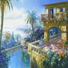 Схема вышивки «солнечный художник 5»