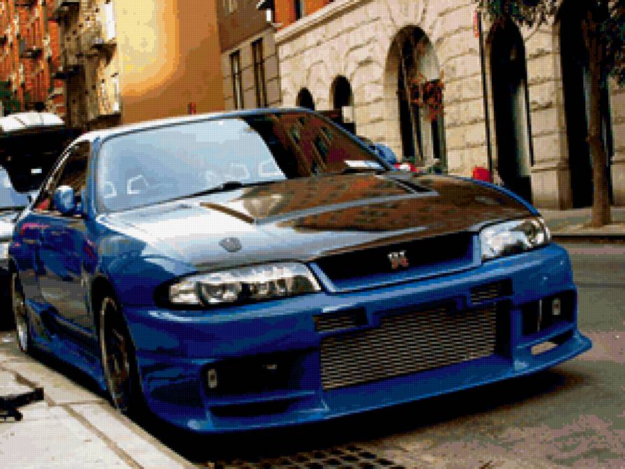 машина - авто, машина, скайлайн - предпросмотр