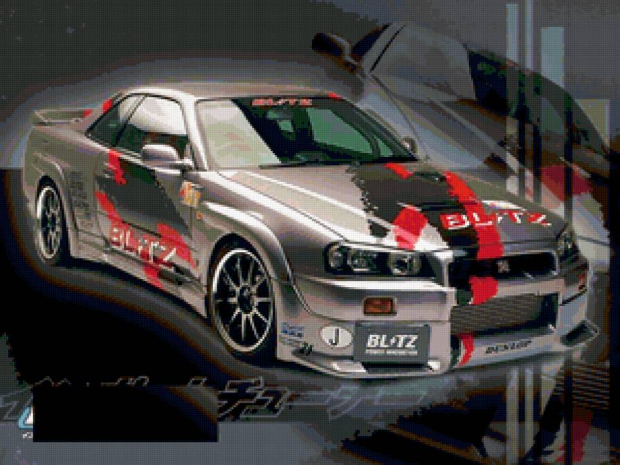 машина - авто, иашина, скайлайн - предпросмотр