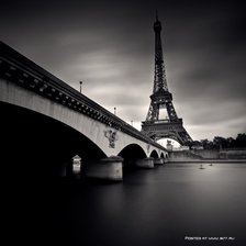 Схема вышивки «Мост( Париж)»