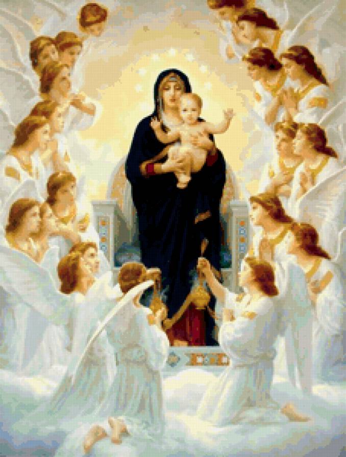 Дева Мария с Младенцем - дева мария с младенцем - предпросмотр