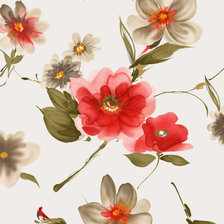 Оригинал схемы вышивки «цветы» (№361678)