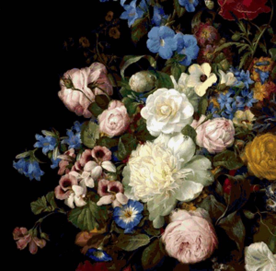 Натюрморт, цветы, розы - розы, цветы, натюрморт - предпросмотр