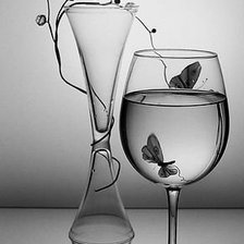 Схема вышивки «бокал»