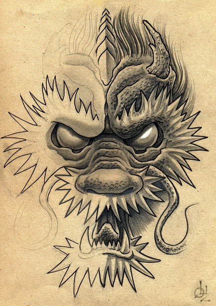 Дракон - дракон - оригинал